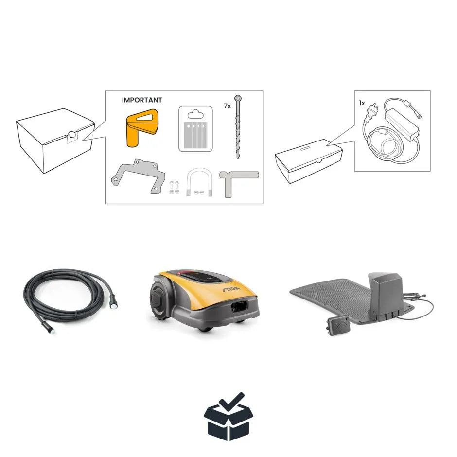 STIGA A500 KABELFRI ROBOTKLIPPER